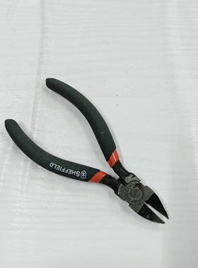 钢盾S035005麻柄水口钳电子钳电工专用工具-5寸