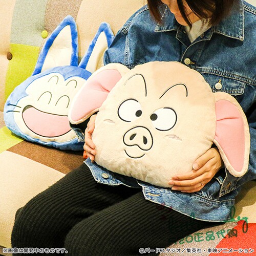 日本代购 七龙珠 可爱脸形抱枕靠枕靠垫