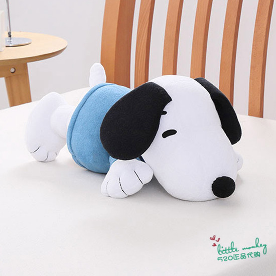 日本代购 snoopy史努比 趴姿 可爱毛绒公仔布娃娃抱枕靠枕靠垫