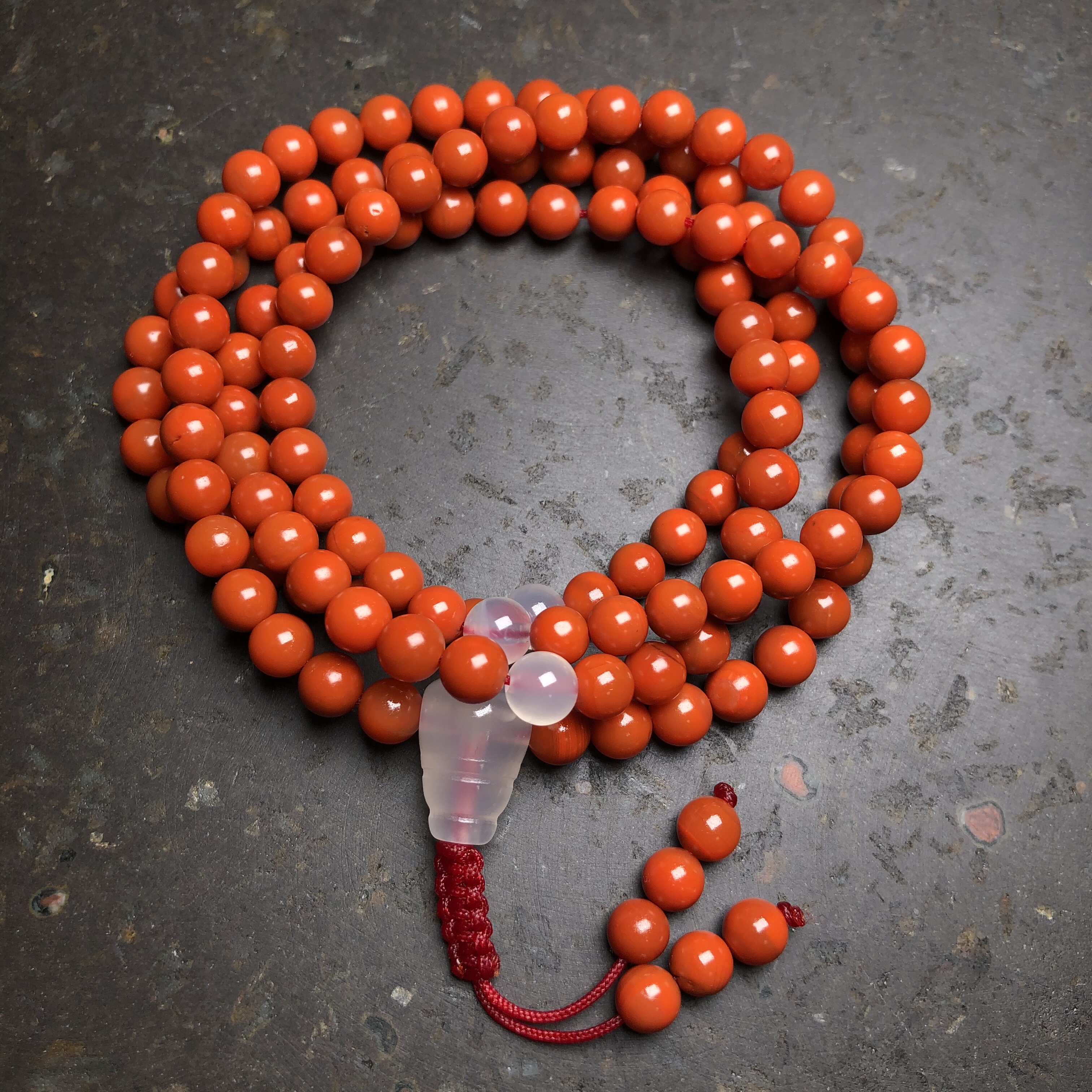 云南保山老南红玛瑙无裂天然原矿柿子红满色满肉108项链手链5.5mm,饰品/流行首饰/时尚饰品新,颈饰,淘宝优惠券,粉丝福利购,淘宝优惠卷