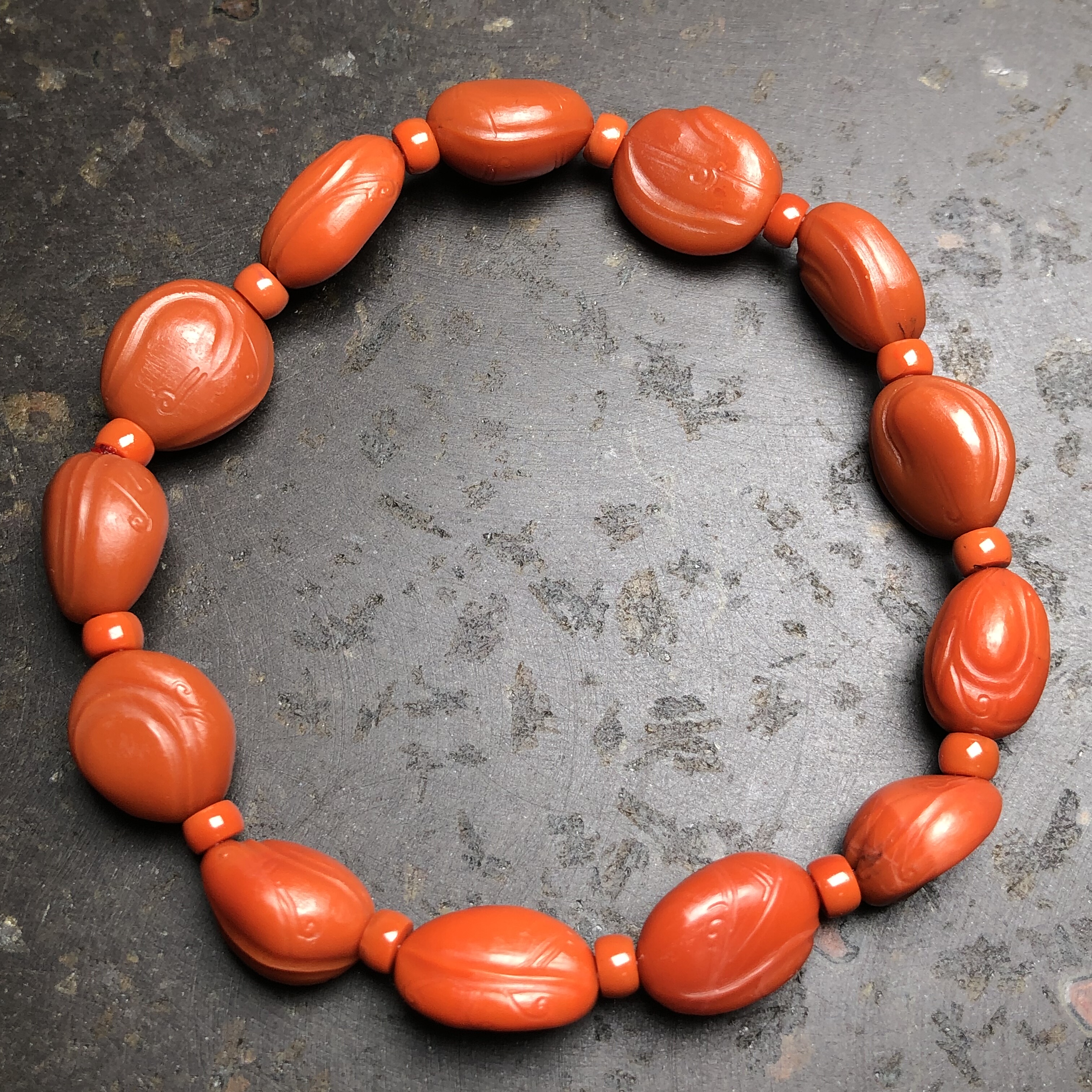 保山料老南红玛瑙 天然原矿柿子红满色满肉锦红随形手串手链 16克,饰品/流行首饰/时尚饰品新,手饰/手串,淘宝优惠券,粉丝福利购,淘宝优惠卷