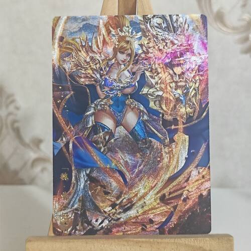 魂姬三国 魏 曹仁姬 半粗闪折光闪卡  88*63MM尺寸