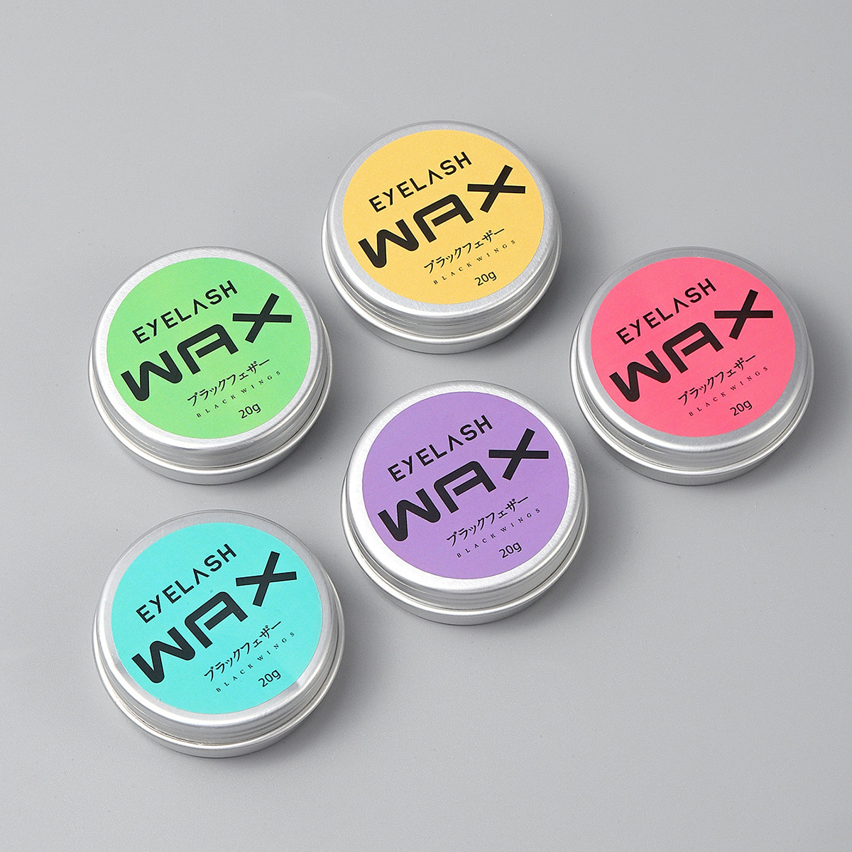 20克eyelash wax balm角蛋白翘睫术固体胶水烫睫毛glue_虎窝淘