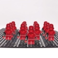 13 pieces PG2300 Imperial Flight Red Trooper + Base Plate