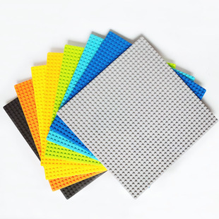 适用于乐高小颗粒拼装积木底板32*32粒大号DIY积木墙人仔兵团底座
