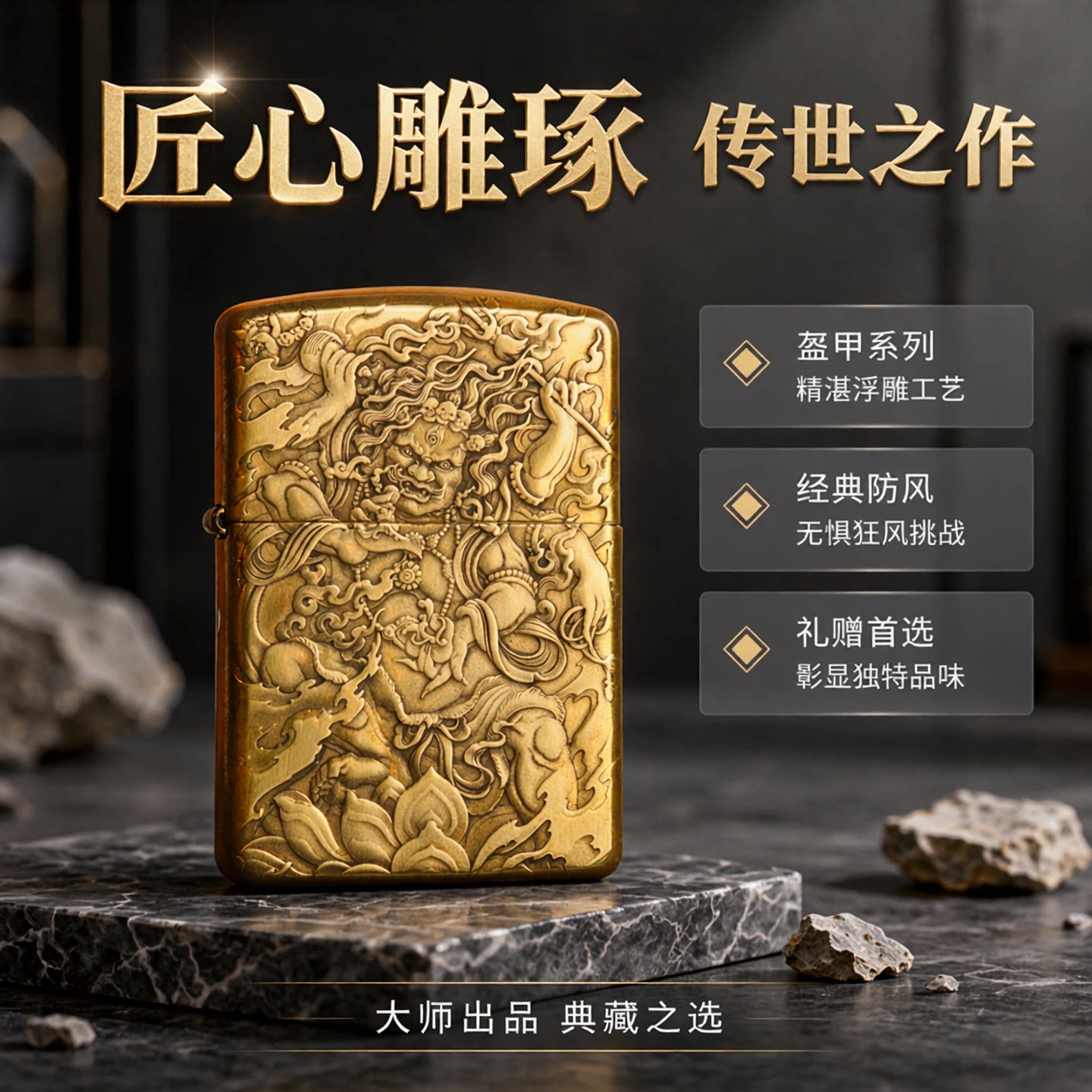 风中女郎zippo打火机礼物