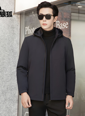 冬男士貂皮内胆派克服水貂可拆卸皮毛一体短款尼克服海宁皮草大衣