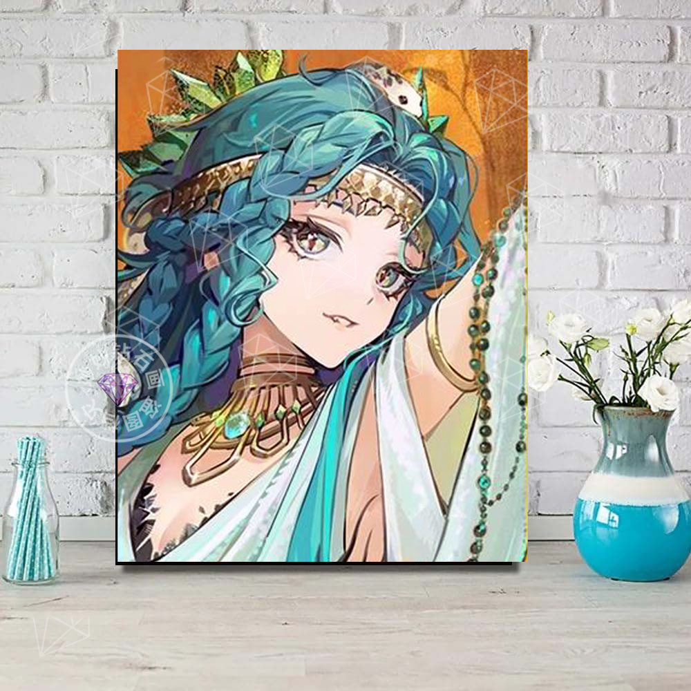 高颜值拉普拉斯方钻石画手工DIY重返未来女孩二次元贴点钻十字绣
