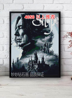 2026新款斯内普钻石画儿童男孩小学生5diy手工成人贴砖石画十字绣