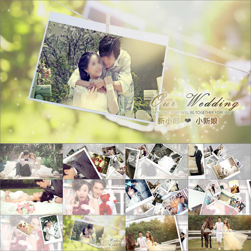 【动态PPT】婚礼PPT结婚PPT新婚PPT婚礼开场背景电子相册模板