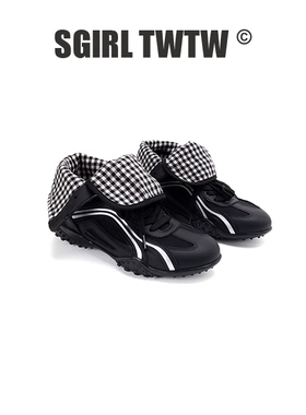 A682-2 SGIRLT WTW透气拳击鞋高帮德训鞋百搭两穿休闲马丁靴短靴