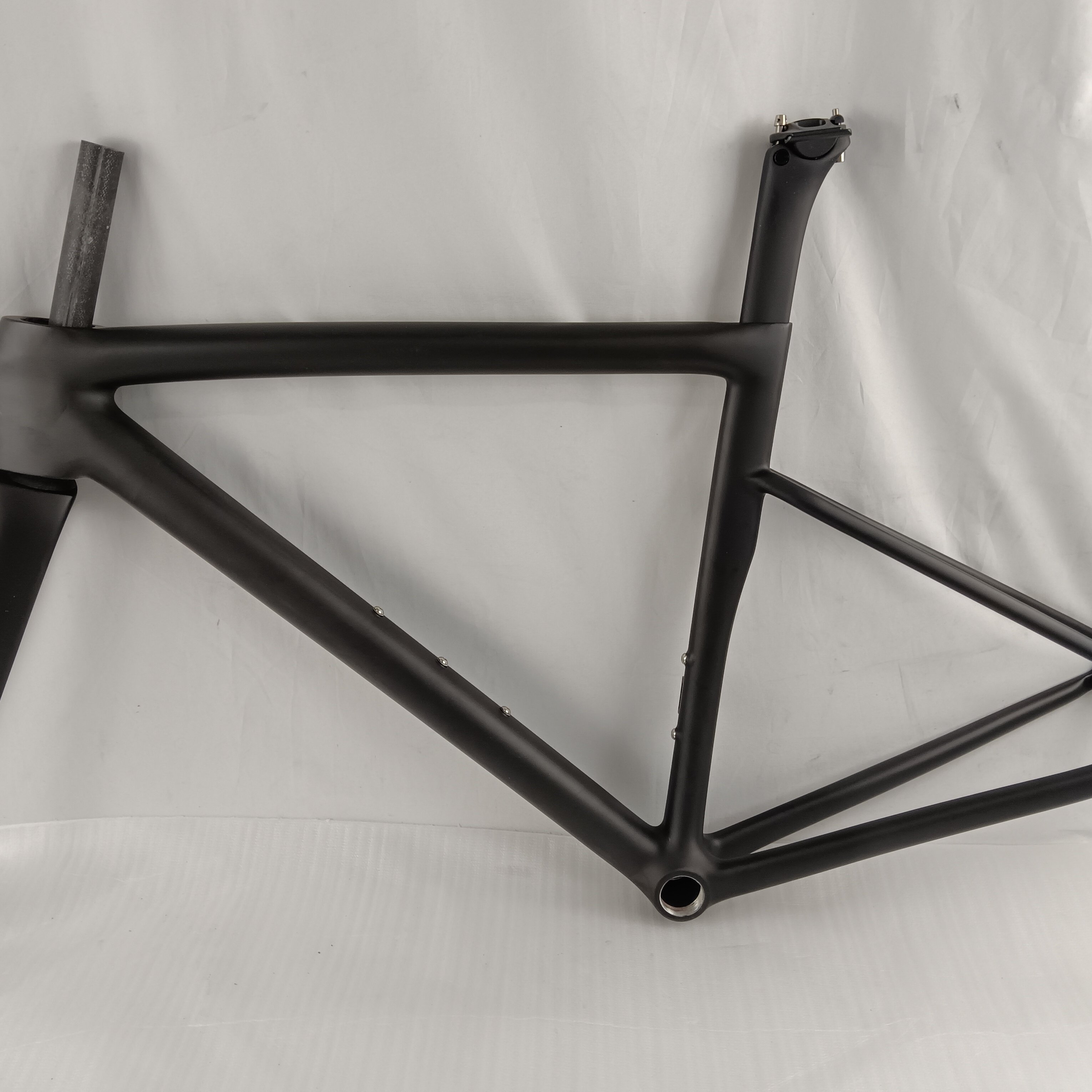 2025超轻碳纤维公路碟刹车架T1100 全内走线SL8同款定制颜色碟刹