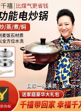 德高千禧电炒锅智能新款一体麦饭