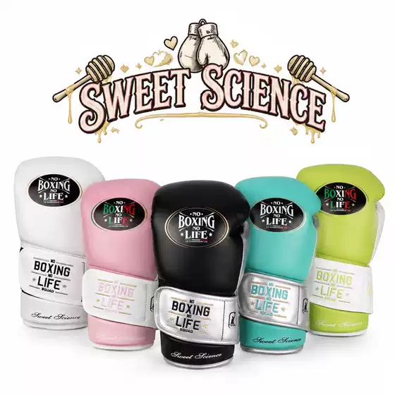 NoBoxingNoLife Sweet Science Boxing Gloves for Muay Thai & Kickboxing, Horsehair Feel Latex Padding