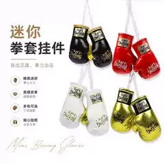 Noboxingnolife Brand Mini Boxing Gloves Keychain Pendant Car Decoration