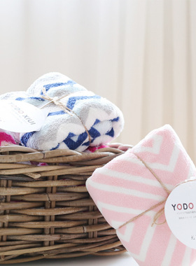yodo xiui尤多秀夕情侣毛巾两条装吸水速干擦手擦头发不掉毛成人