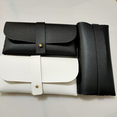 皮质太阳镜眼镜盒ins少女心复古文艺潮简约便携韩国GM墨镜盒子软