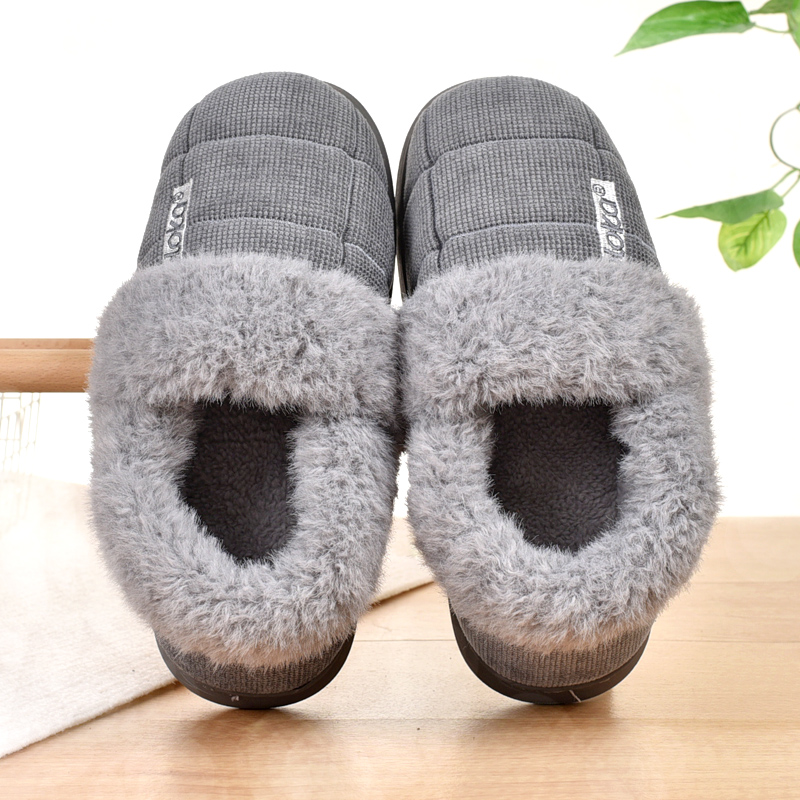 路路佳棉拖鞋女冬家用居家保暖室内外防滑厚底男加厚棉拖鞋时尚