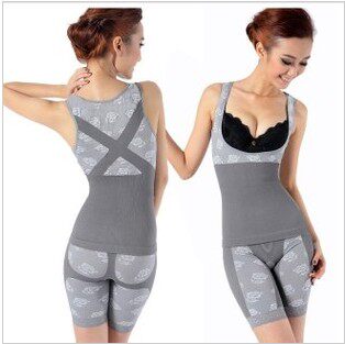 Corset amincissant en coton - Ref 699709 Image 1