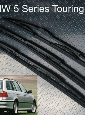 适用BMW 5 E39 Series后窗雨刮片汽车雨刮器水拨胶条后雨刷臂总成