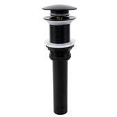 黑色下水器弹跳铜家用浴室柜面盆台盆洗脸盆洗手池金色落水头排水