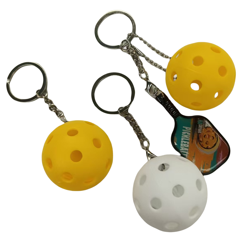 匹克球饰品钥匙扣新款趣味小挂件
