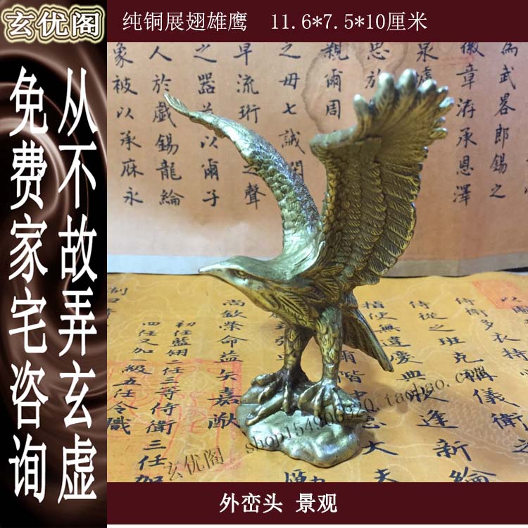 苏民峰风生水起堪舆家居摆件纯铜雄鹰蛇形蜈蚣各类虫外峦头景观