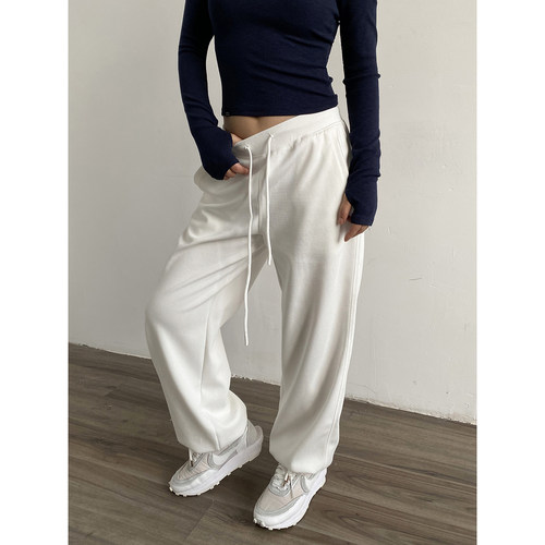 Acupstudio江右上 08.24新品  微束脚长卫裤