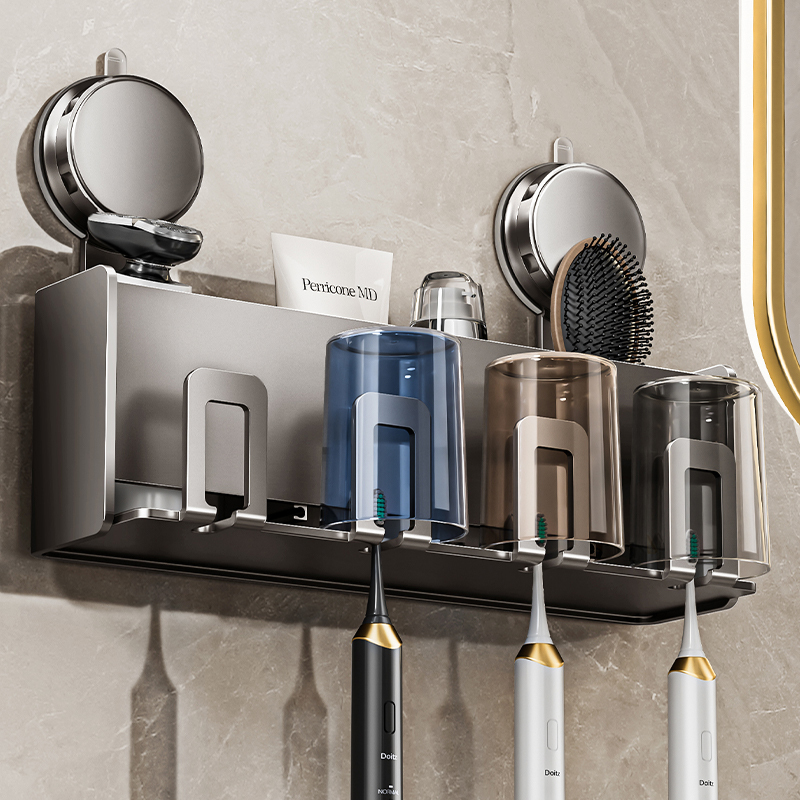 日本进口MUJIE吸盘置物架