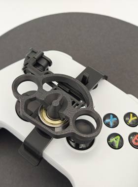 微软 Xbox Series X/S XSX游戏手柄美版3D打印迷你赛车方向盘