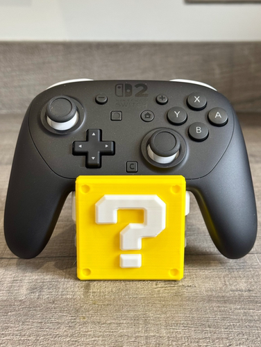 适用于switch2 pro手柄支架 马里奥问号主题风格ns2 pro手柄支架