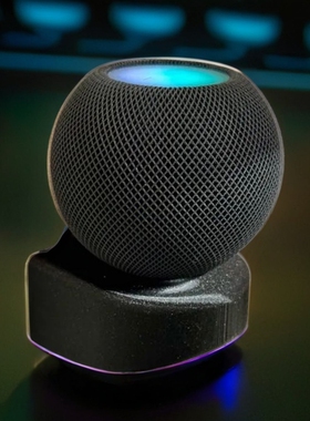苹果音箱 HomePod mini 线材收纳 挂墙底座 支架 免钉牢固 3D打印