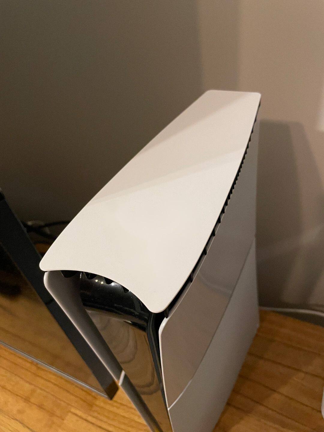 PS5 slim游戏主机顶部防尘盖保护主机风扇防治灰尘进入主机散热口