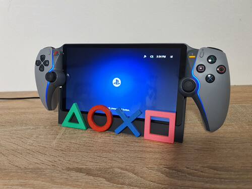 PlayStationPortal充电展示支架角圆叉方经典30周年限定款3D打印