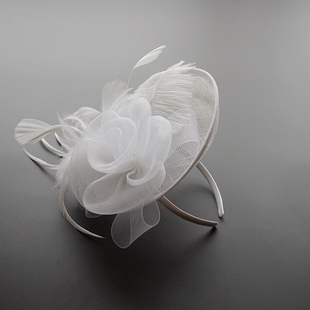 马会小礼帽女头饰派对赫本复古名媛晚宴礼服旗袍汉服汉洋折衷配饰