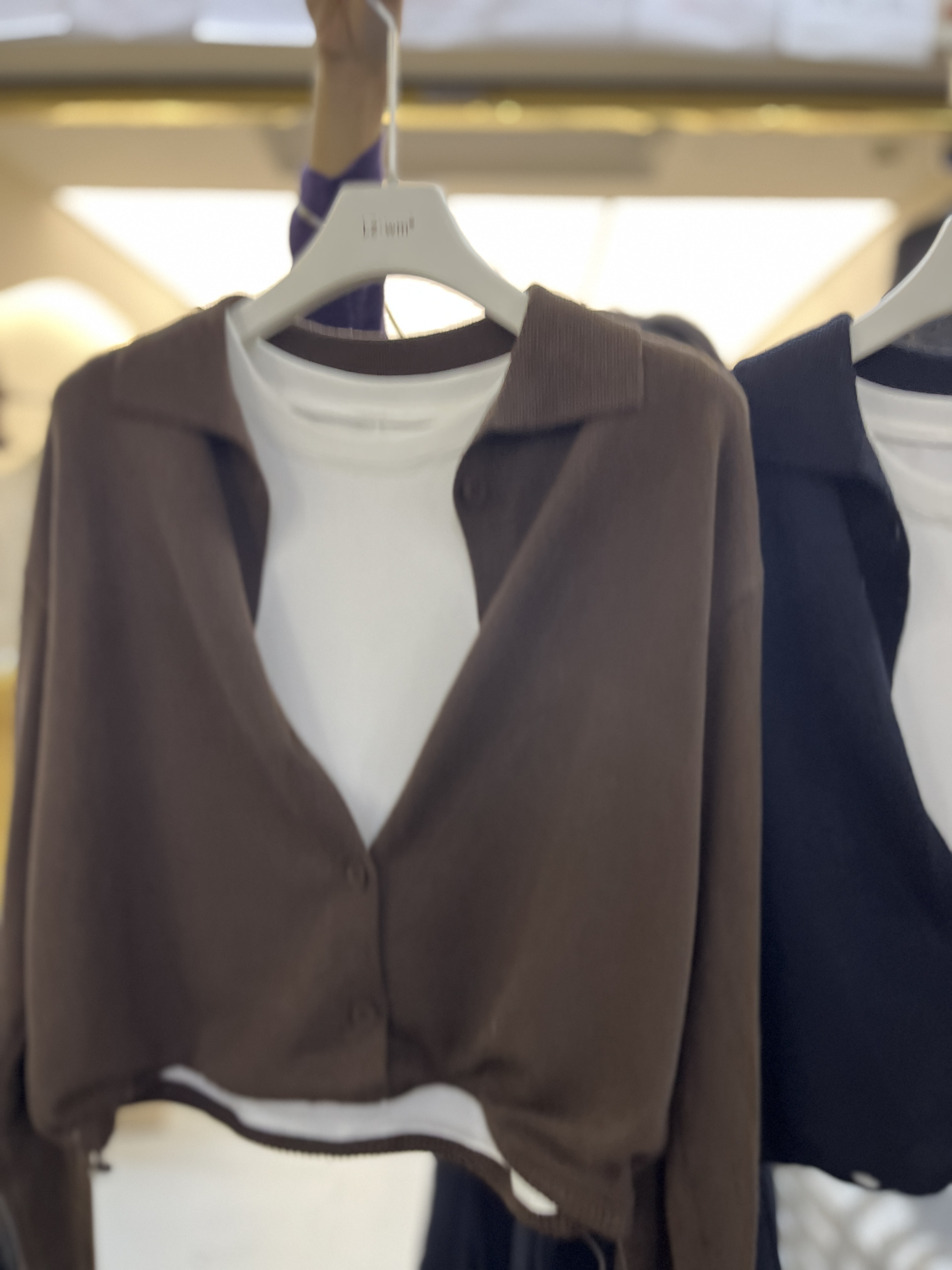 高品质韩系翻领针织开衫女2025秋冬新款宽松百搭显瘦毛衣外套上衣