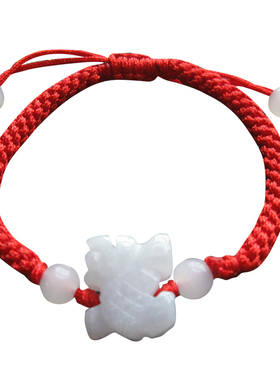 新款立体绿麒麟吊坠天然A货翡翠麒麟吊坠手链饰品钥匙扣手机挂饰