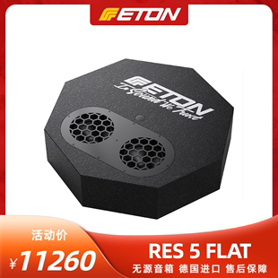 RES 德国伊顿ETON汽车音响改装 FLAT10英寸有源低音炮喇叭扬声器