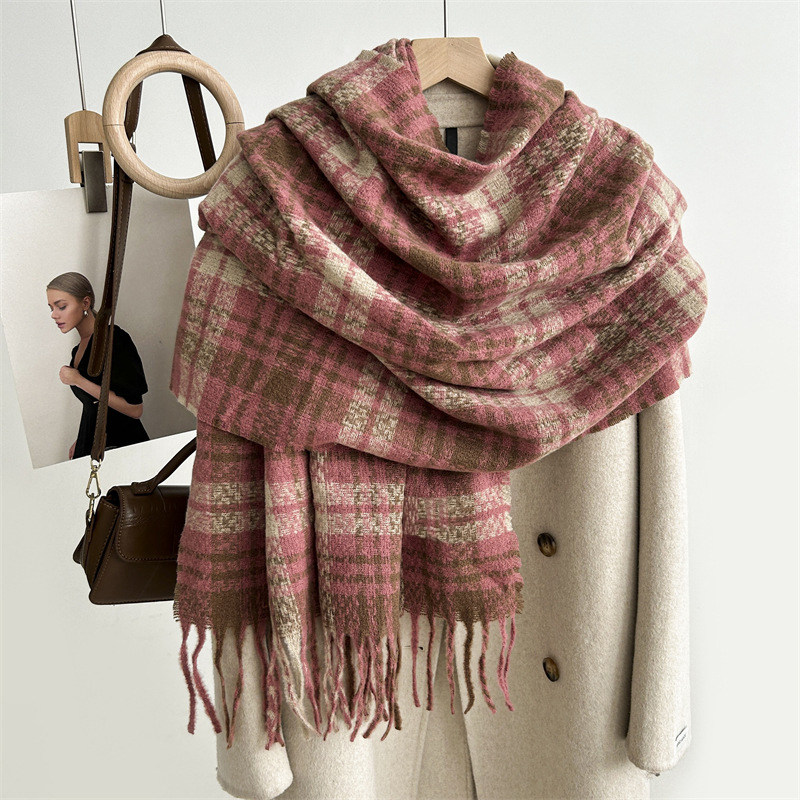 高级感百搭保暖情侣披肩围脖