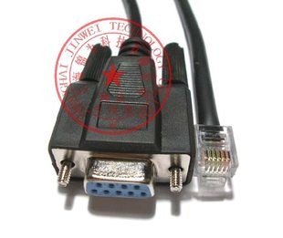电子称RS232线 Argeo 6芯RJ11转9针连接线 Dini 定做狄纳乔