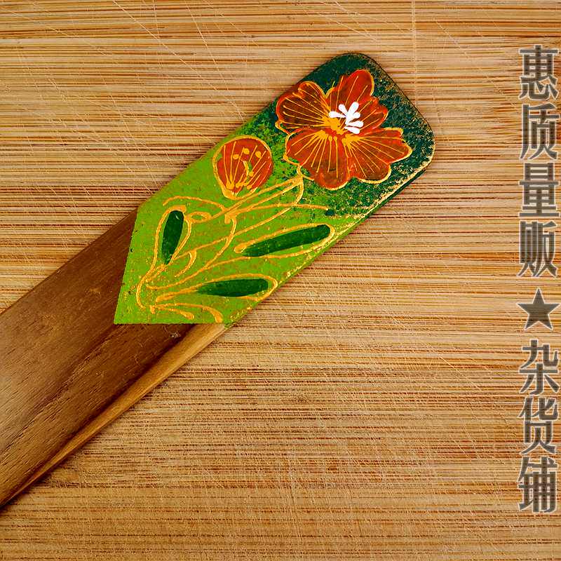 泰国芒果木制手绘书签复古创意工艺品教师节礼物活动伴手礼礼品
