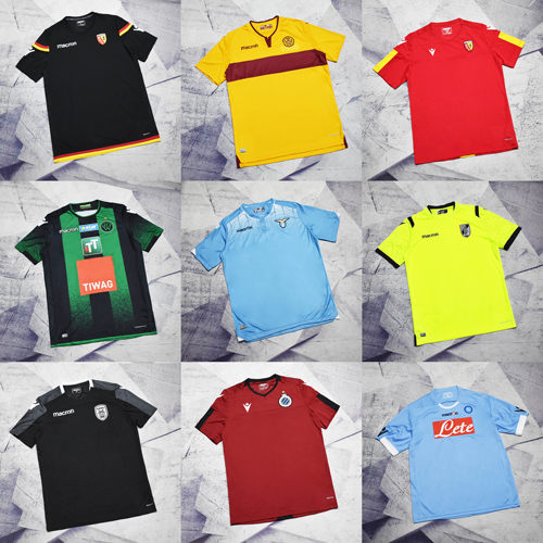 博洛尼亚拉齐奥儿童足球半袖