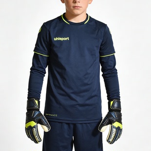 男士成人儿童足球运动守门员套头长袖缓震海绵门将服