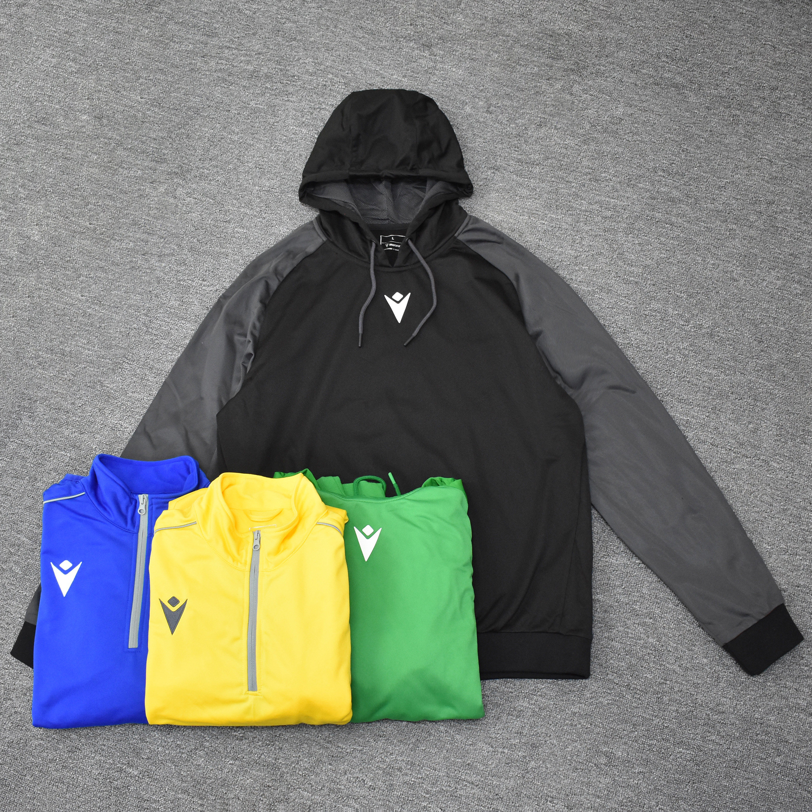 男士春秋季磨毛立领足球训练服长袖半拉链连帽运动卫衣,运动服/休闲服装,运动卫衣/套头衫,淘宝优惠券,粉丝福利购,淘宝优惠卷