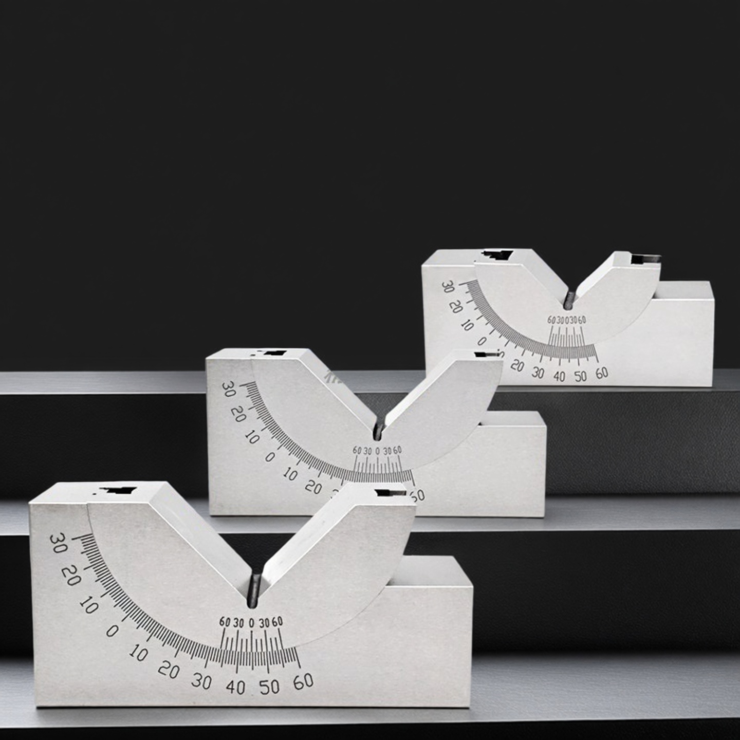 精密可调式角度规尺透视磨床铣床V型块斜度修整器垫块25AP30AP46