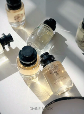 天赐之幕Divine Black新香银色幸运曼塔古树下红茶雪松麝香香水