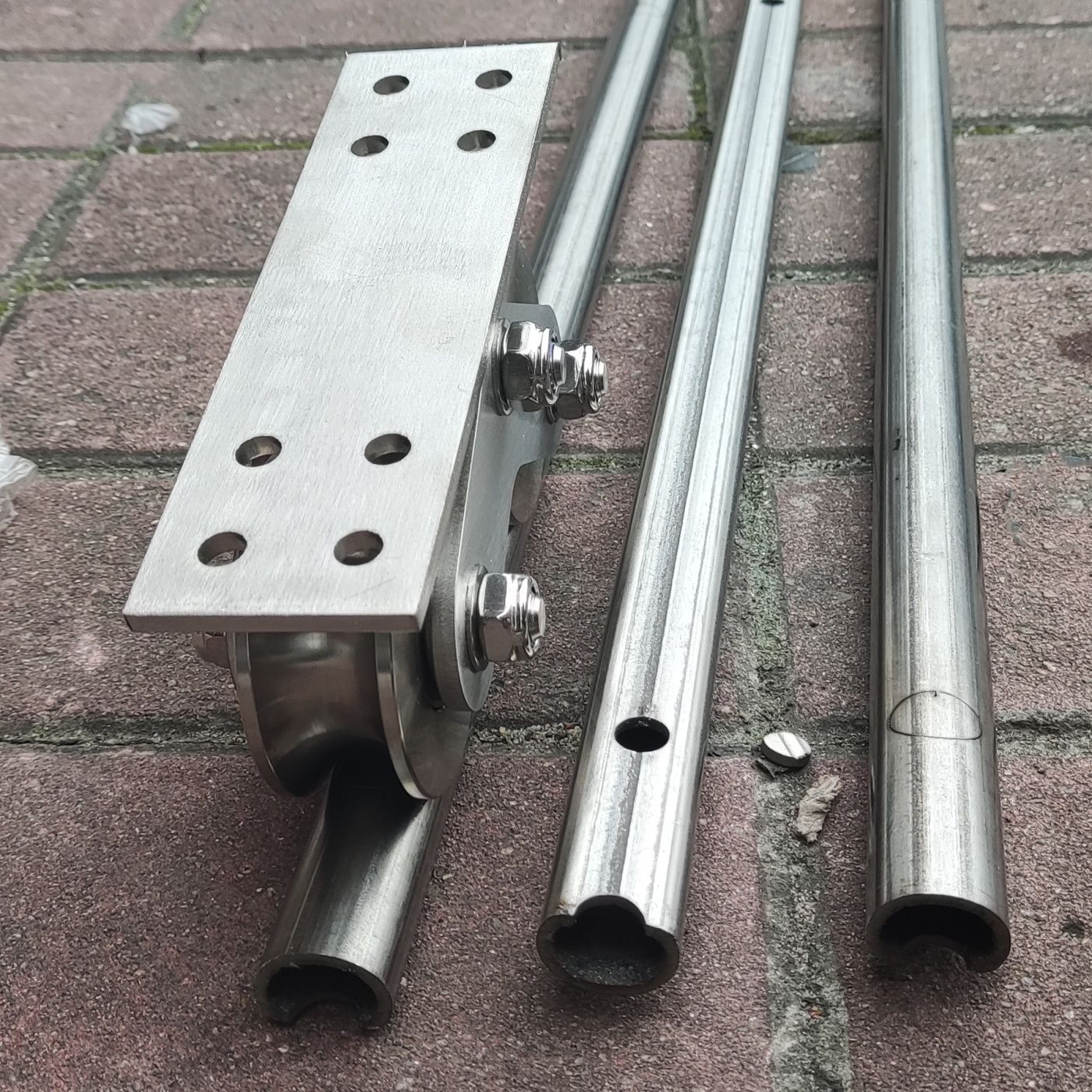 电动平移门304不锈钢轨道