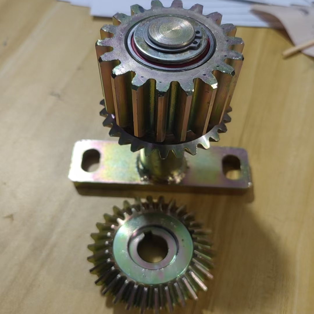 通用悬浮门直线门电机伞型齿轮