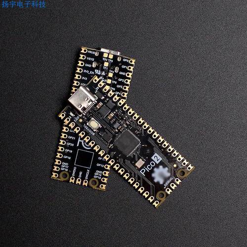 树莓派Pico2开发板RP2350微控制器RaspberryPi Pico2 RP2040Typec
