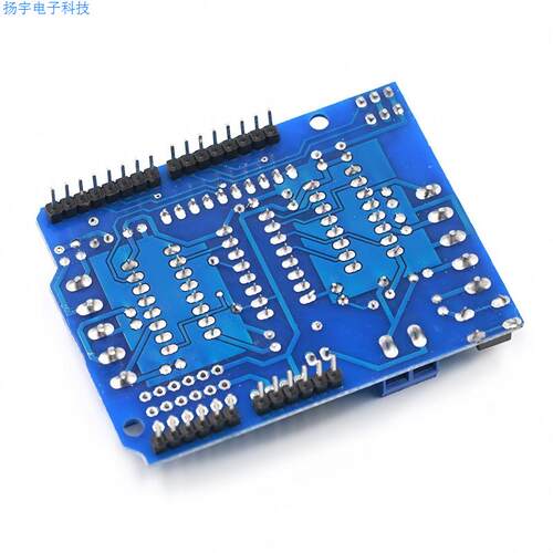 L293D motor control shield 电机驱动扩展板适用于arduino小车
